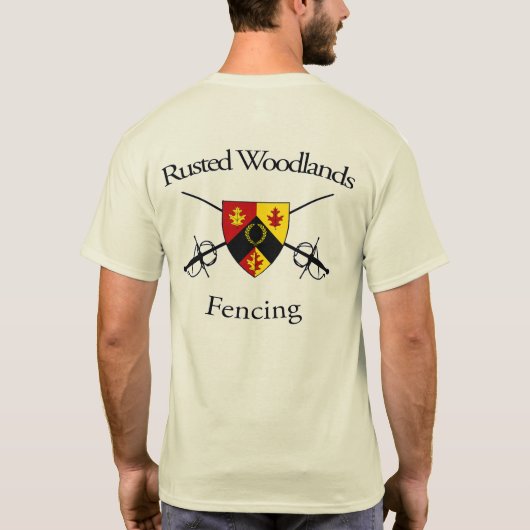 T-shirt voor afschermingen (Achterkant)