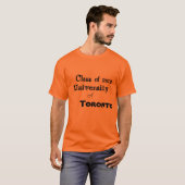 T-shirt voor afstuderen (Voorkant volledig)