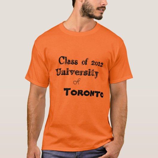 T-shirt voor afstuderen (Voorkant)