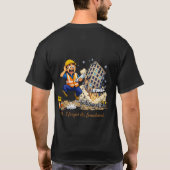 T-shirt voor afstuderen civiel ingenieur – Grappig (Achterkant)