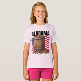 T-shirt voor Alabama-meisjes