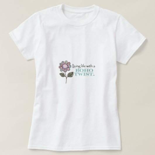 T-shirt voor als je genoeg bent (Design voorkant)