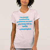 T-shirt voor als je sieraden in je darmen hebt (Voorkant)