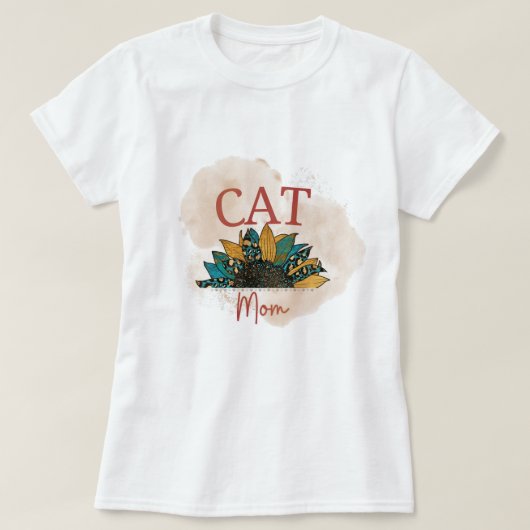 T-shirt voor als je weer een kattenmoeder bent (Design voorkant)