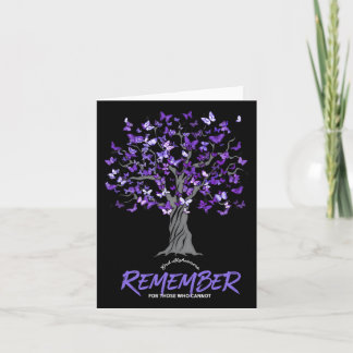 T-shirt voor Alzheimer-bewustzijn voor mannen en v Kaart