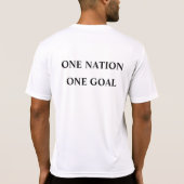 T-shirt voor Amerikaanse fans (Achterkant)