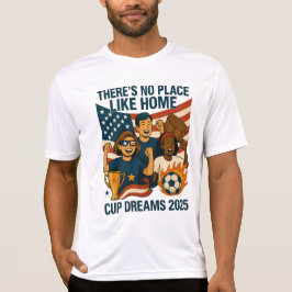 T-shirt voor Amerikaanse fans