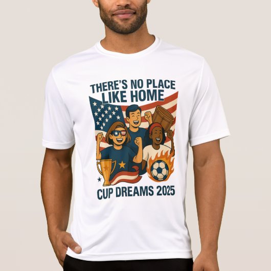 T-shirt voor Amerikaanse fans (Voorkant)