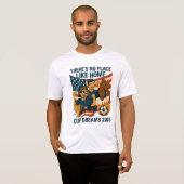 T-shirt voor Amerikaanse fans (Voorkant volledig)