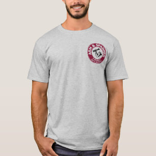 T-shirt voor arm en spanner - Groot achterontwerp