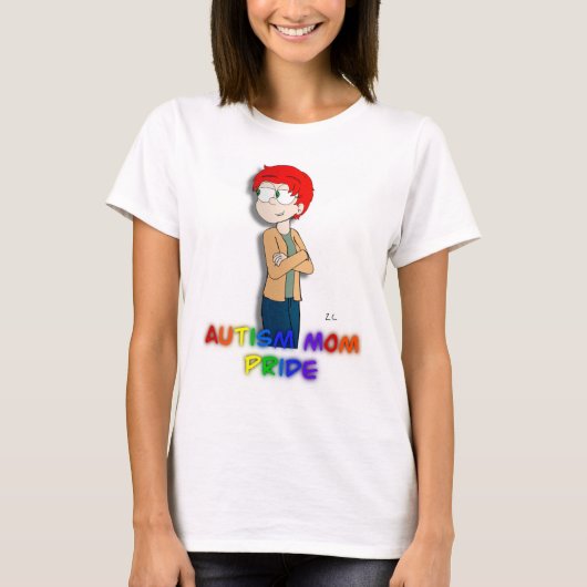 T-shirt voor autisme-moeders (Voorkant)