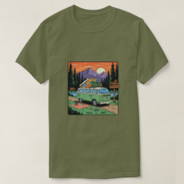 T-shirt voor Avontuur met Extreme Buitensport Over