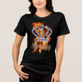 T-shirt voor baas dames Tri-Blend T-shirt (Voorkant)