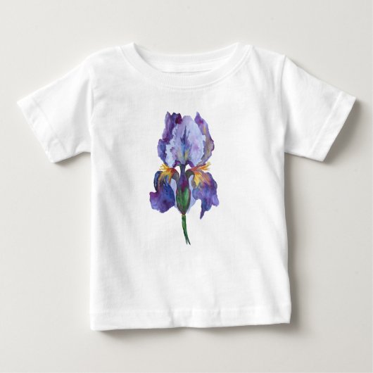 T-shirt voor baby met  print. (Voorkant)
