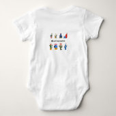 T-shirt voor baby's (Achterkant)