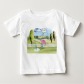 T-shirt voor baby's (Voorkant)