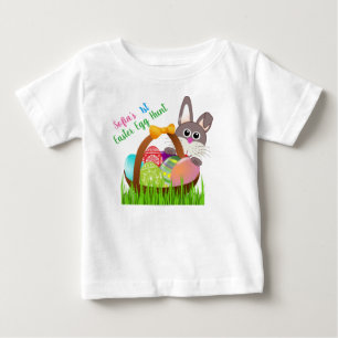 T-shirt voor baby's eerste paaseieren zoeken