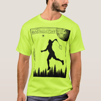 T-shirt voor badminton USA