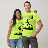 T-shirt voor badminton USA (Unisex)
