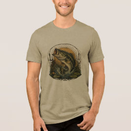 T-shirt voor bassangelen | T-shirt voor grootbekba