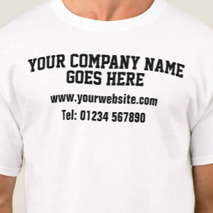 T-shirt voor bedrijfsbevordering