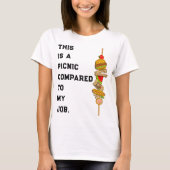 T-shirt voor bedrijfspicknick (Voorkant)
