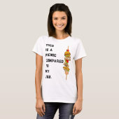 T-shirt voor bedrijfspicknick (Voorkant volledig)