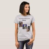 T-shirt voor begrafenis en/of herdenking (Voorkant volledig)