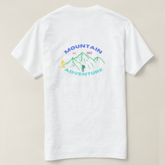 T-shirt voor bergavontuur