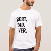 T-shirt voor beste papa ooit, grappig geschenk voo (Voorkant)