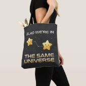 T-shirt voor Beste Vrienden-dag: Celestial Same Un Tote Bag (Dichtbij)