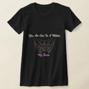 T-shirt voor Beste Vriendendag: Hemelse Hand Pinky