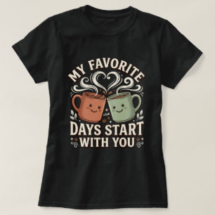 T-shirt voor Beste Vriendendag: Leuke koffie-match