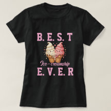 T-shirt voor Beste Vriendendag: Mooie Ijs Beste Vr