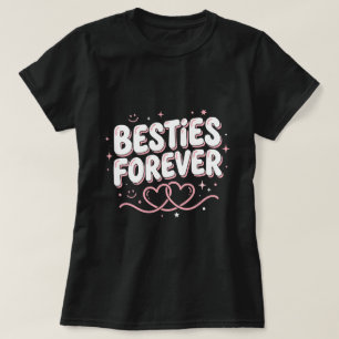 T-shirt voor Beste Vriendendag: Retro Besties Voor