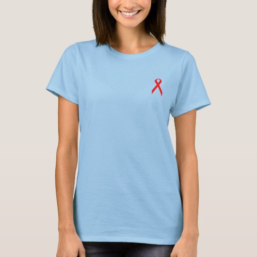 T-shirt voor bewustmaking van STEUNMAATREGELEN - V (Voorkant)