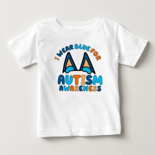 T-shirt voor bewustwording van autisme (Voorkant)