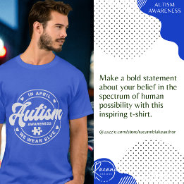 T-shirt voor bewustwording van autisme