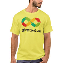 T-shirt voor bewustwording van autisme: Verschille