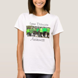 T-shirt voor bewustwording van de ziekte van Lyme