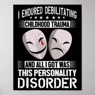 T-shirt voor bewustzijn van geestelijke gezondheid poster