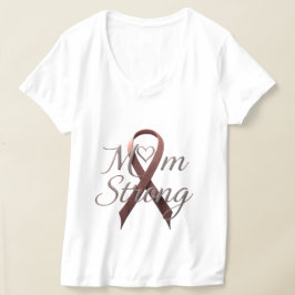 T-shirt voor bewustzijn van kanker bij moeders – S