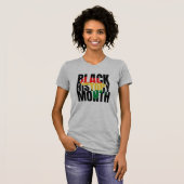 T-shirt voor Black History Month (Voorkant volledig)