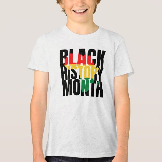 T-shirt voor Black History Month (Voorkant)