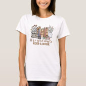 T-shirt voor boekenliefhebbers (Voorkant)