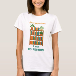 T-shirt voor boekenliefhebbers, grappige T-shirt v
