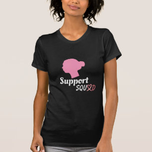 T-shirt voor borstkankerbewustzijn van Support Squ