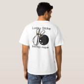 T-shirt voor Bowling (Achterkant volledig)
