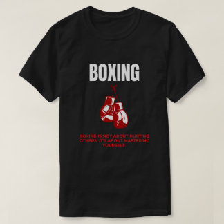 T-shirt voor boxliefhebbers