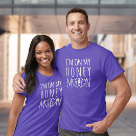 T-shirt voor bruid of bruidegom op huwelijksreis